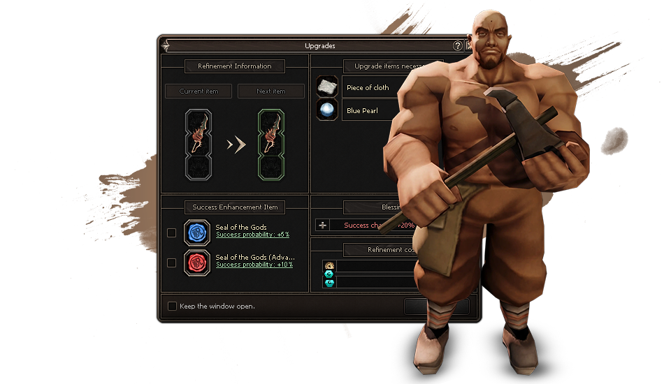 Upgrade UI